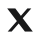 X icon