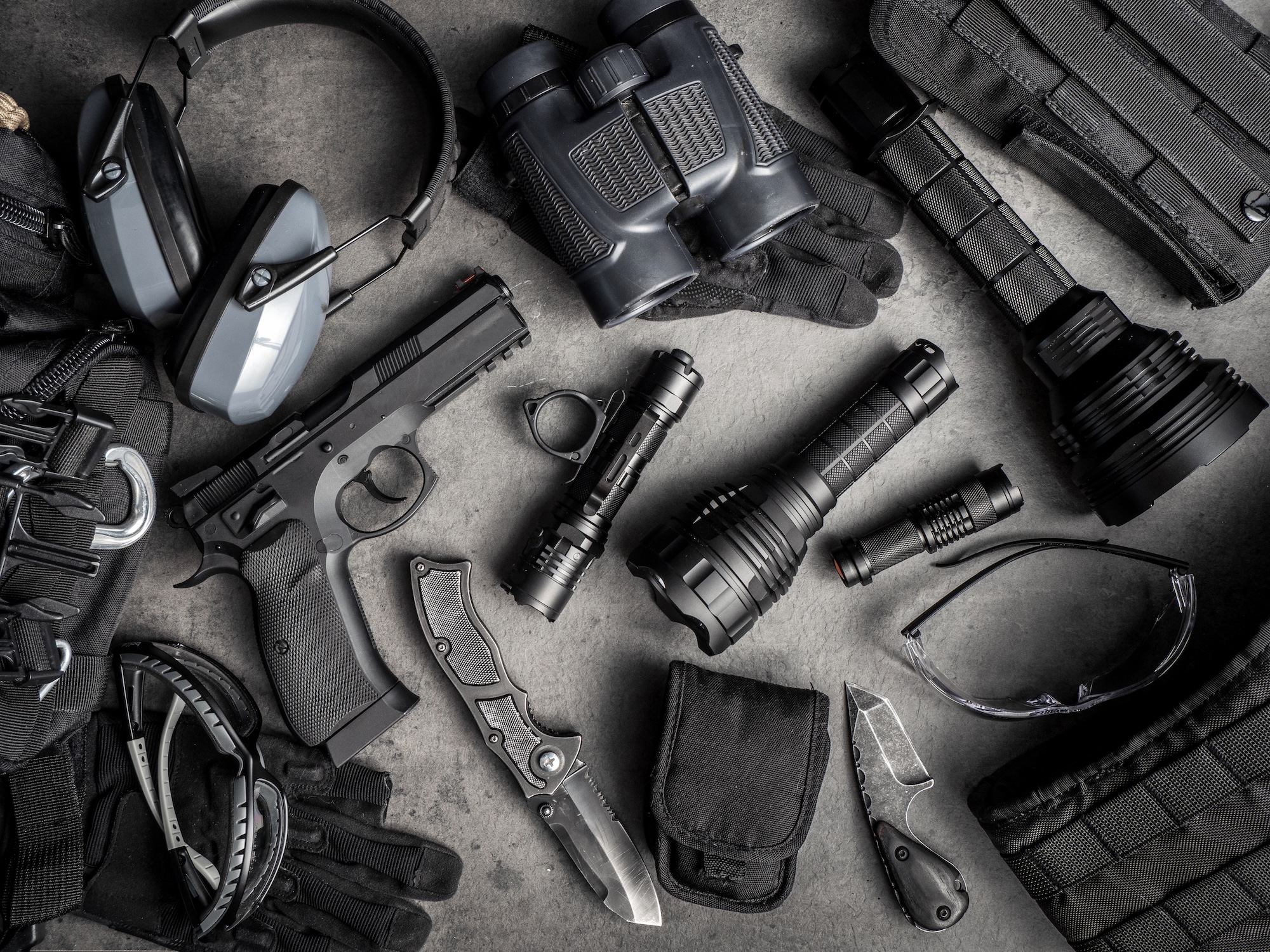 Tactical equipment and self defense everyday carry